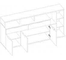Тумба под телевизор Компакт 3D2S7N P правая Тумба под телевизор Компакт 3D2S7N P правая