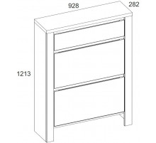 Тумба для обуви Таурус 2D1S Тумба для обуви Таурус 2D1S