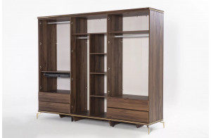 Шестистворчатый шкаф Монтего MONT-34