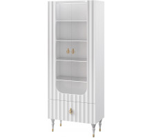 Шкаф-витрина Лоренсо МН-043-25 белый Шкаф-витрина Лоренсо МН-043-25 белый