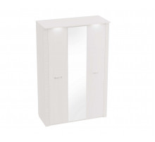 Трехстворчатый шкаф гардероб для спальни Элана, цвет Бодега белая