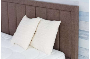 Двуспальная кровать Лайм MUR-IK-LIME с мягкой спинкой