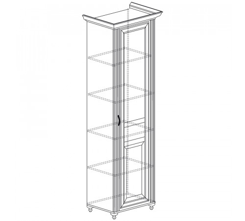 Шкаф пенал Ралли 852